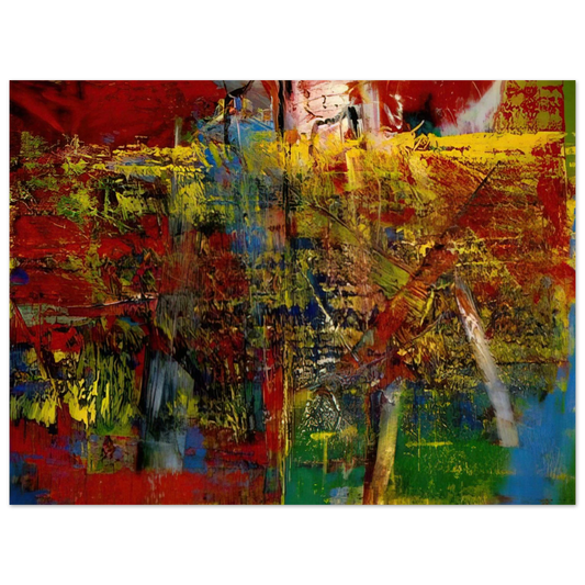 Mediation by Gerhard Richter – art poster