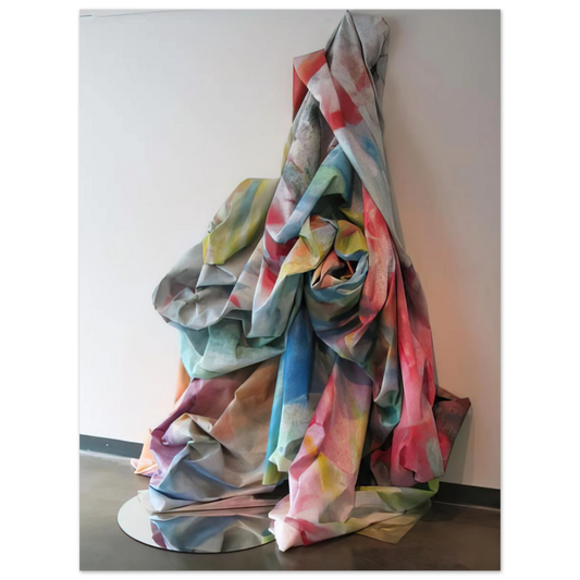Wall Cascade With Mirror by Sam Gilliam – art poster