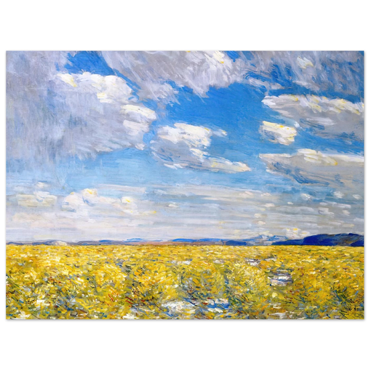Afternoon Sky, Harney Desert by Childe Hassam – art poster