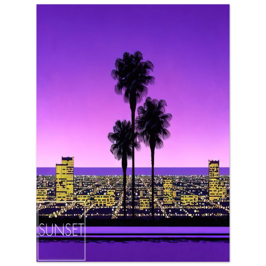 Sunset No. 10 by Hiroshi Nagai – art poster, view 2