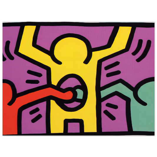 Pop Shop 1 by Keith Haring (1987) – art poster