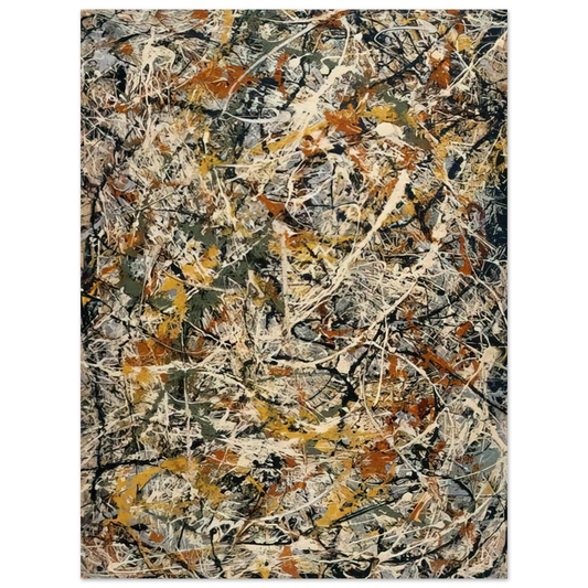Number 3 by Jackson Pollock – art poster