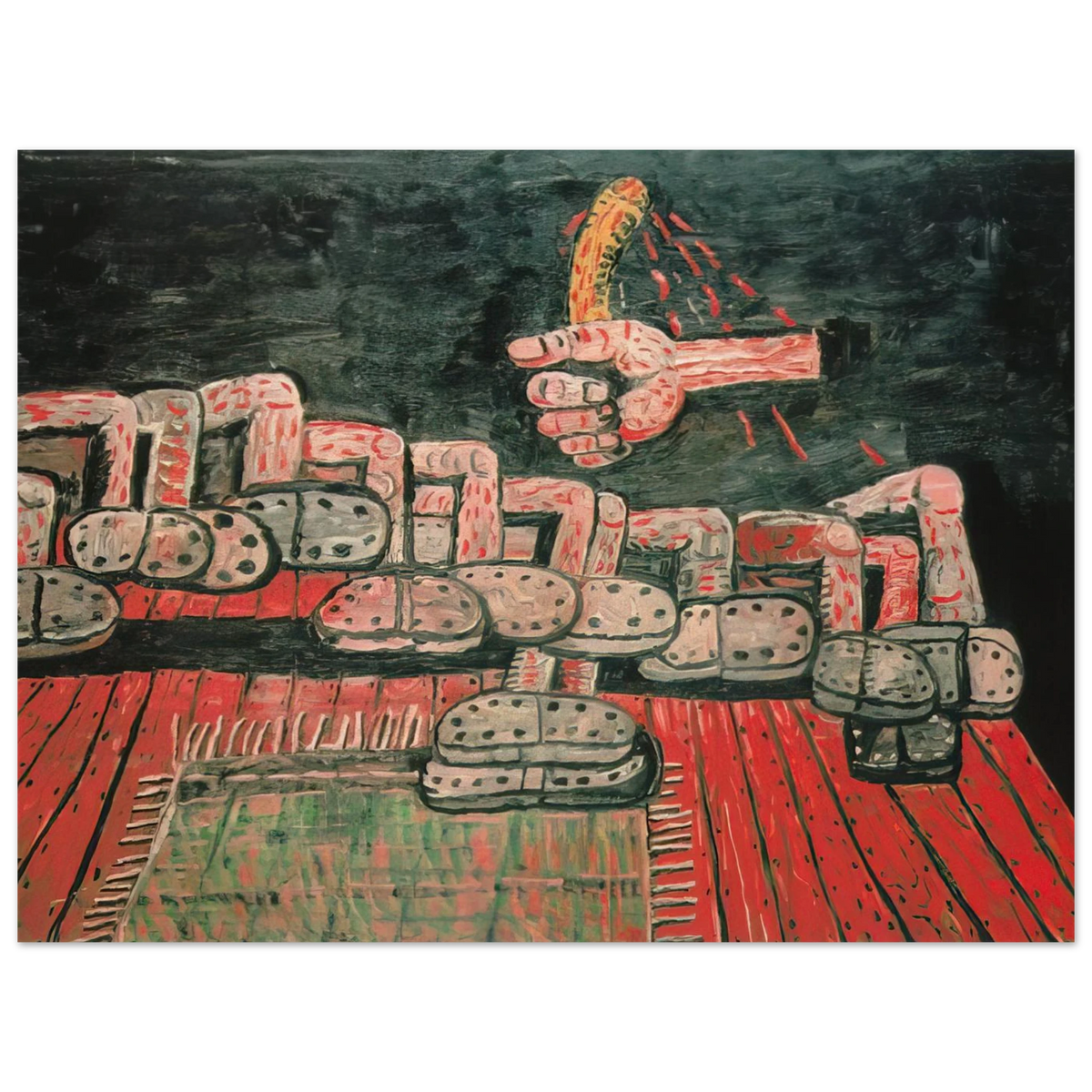 Room by Philip Guston – art poster