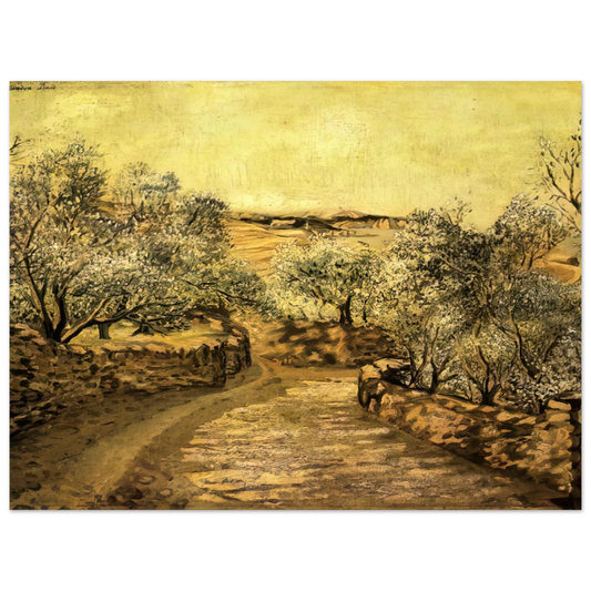 The Lane To Port Lligat With View Of Cap Creus by Salvador Dali – art poster
