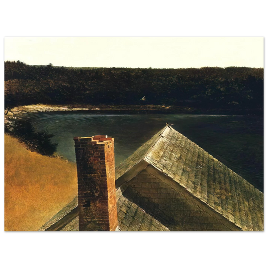 End Of Olsons by Andrew Wyeth – art poster