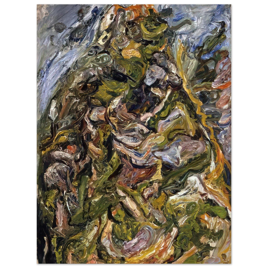 Hill At Ceret by Chaim Soutine (1921) – art poster