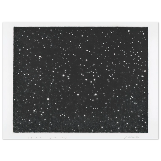 Mount Holyoke by Vija Celmins (1987) – art poster