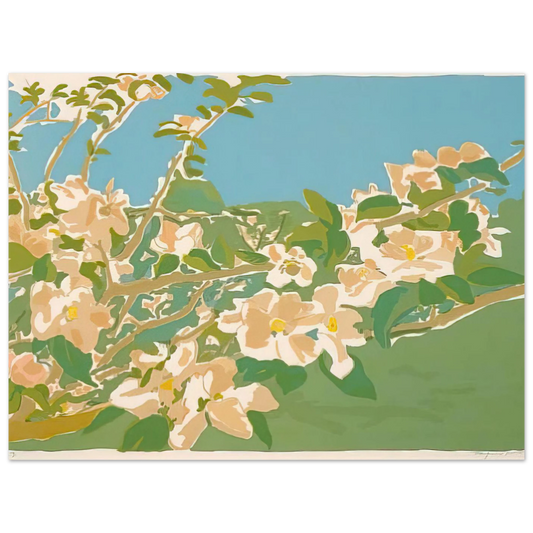 Apple Blossoms II by Fairfield Porter (1974) – art poster