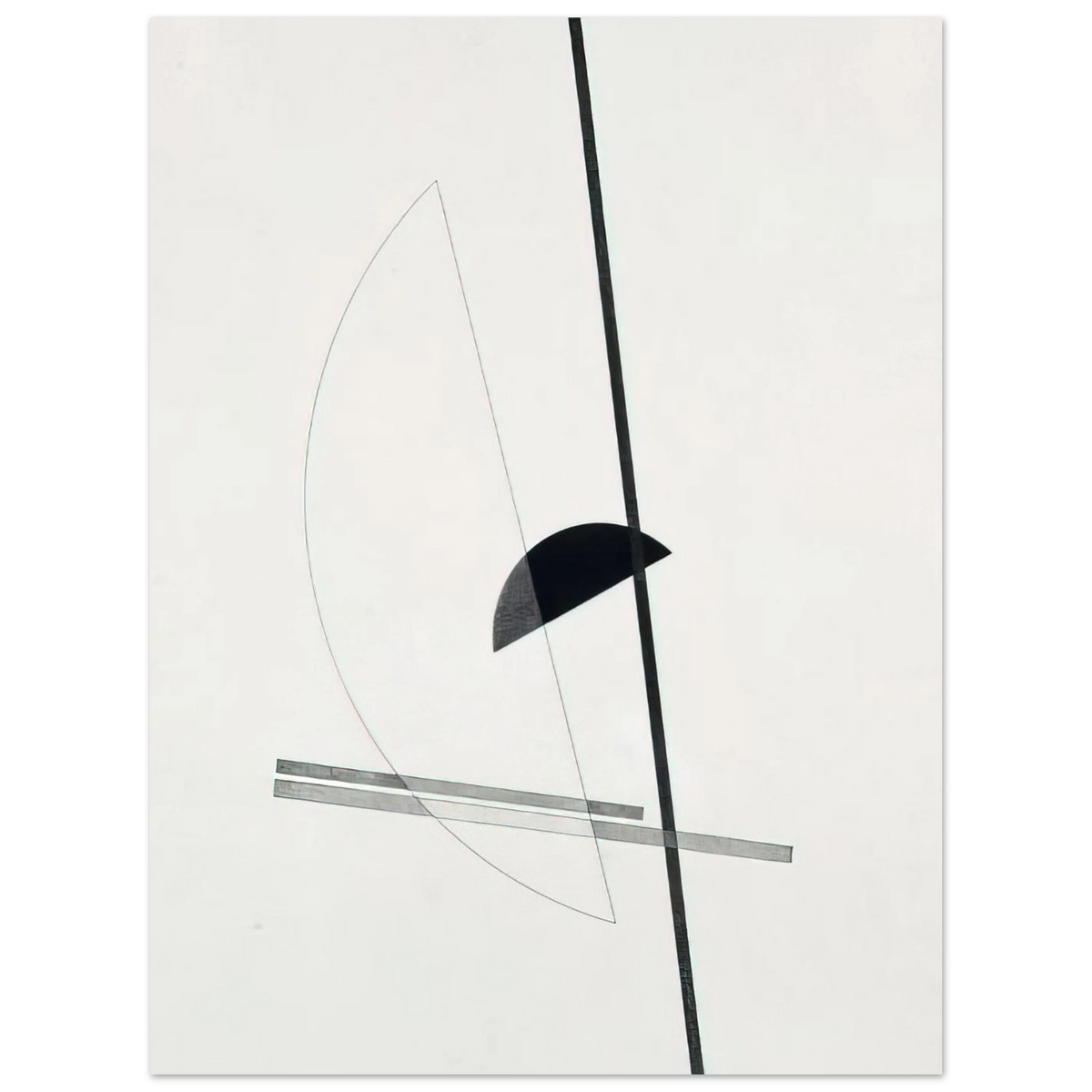 Construction by Laszlo Moholy-Nagy – art poster