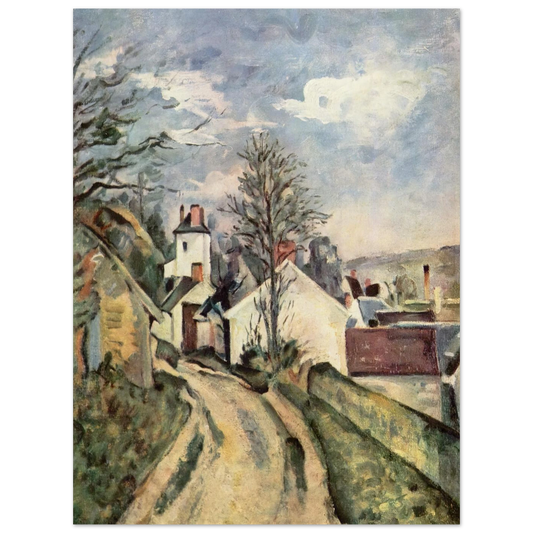 The House Of Dr. Gachet In Auvers by Paul Cézanne – art poster, view 2