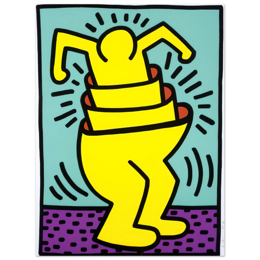 Untitled by Keith Haring (1989) – art poster, view 2