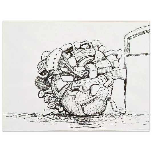 Untitled 1 by Philip Guston – art poster, view 2