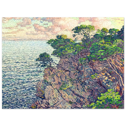 The Point Of Rossignol by Theo van Rysselberghe (1905) – art poster