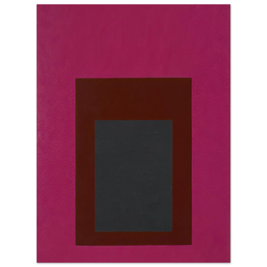 Homage To The Square Guarded by Josef Albers (1952) – art poster, view 2