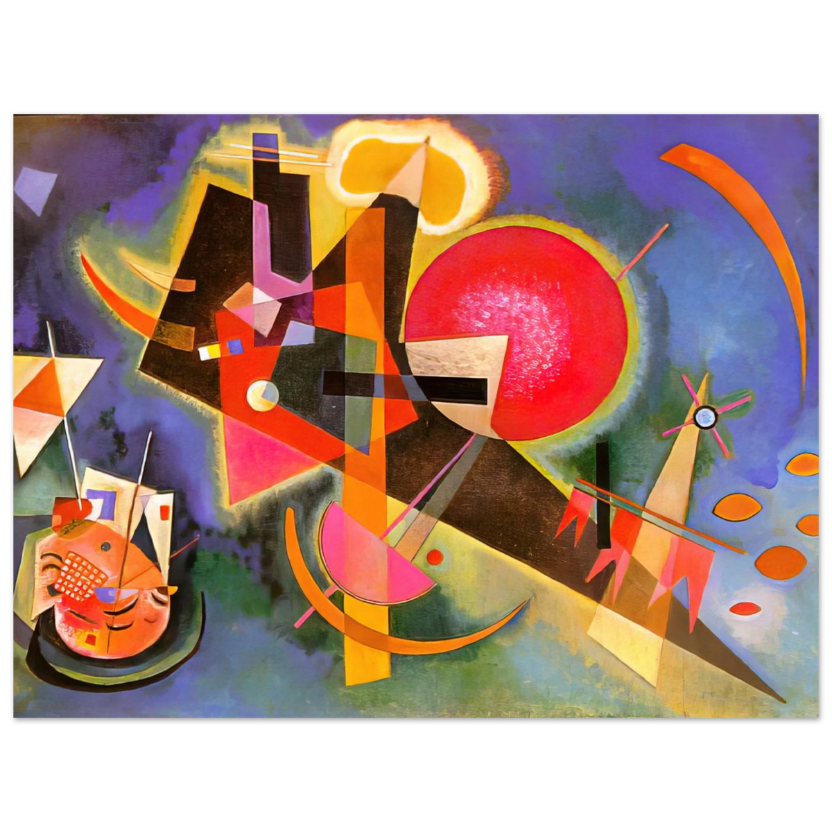 In Blue by Wassily Kandinsky (1925) – art poster, view 2