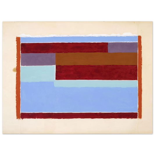 Untitled Abstraction Viii by Josef Albers (1937) – art poster