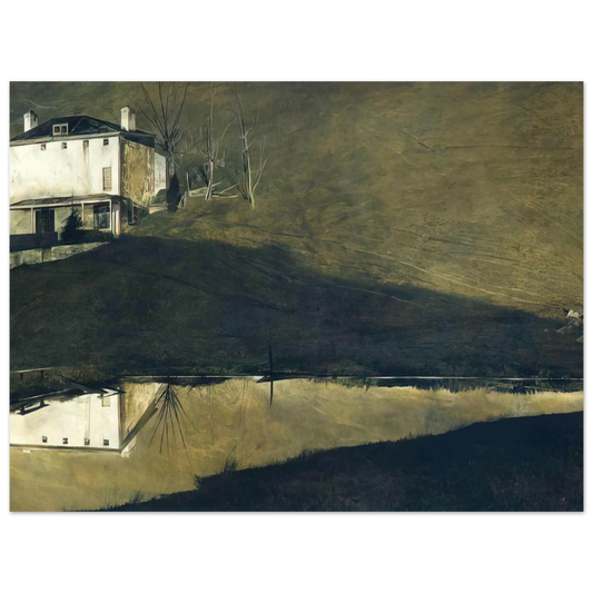 Brown Swiss by Andrew Wyeth – art poster, view 2