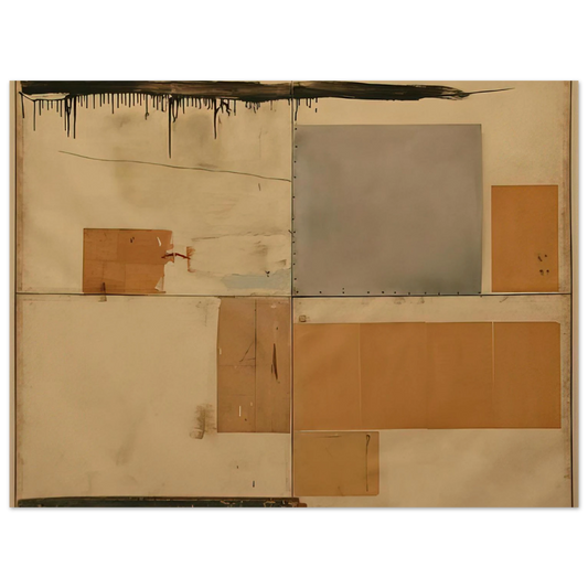 Untitled Artwork No. 1 by Robert Rauschenberg – art poster