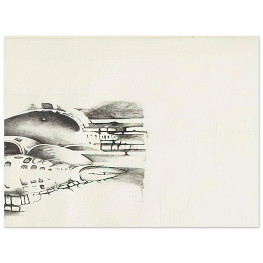 Thirteenth Stone by Lee Bontecou (1970) – art poster