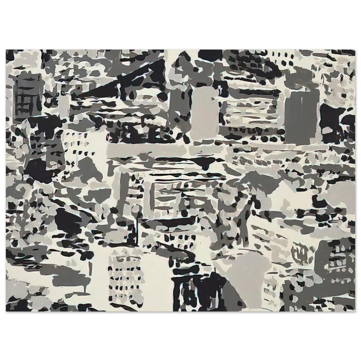 Townscape by Gerhard Richter (1969) – art poster, view 2