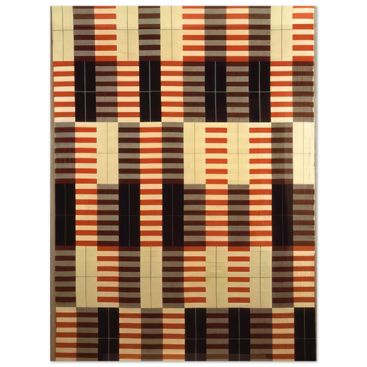 Black White Red by Anni Albers (1964) – art poster