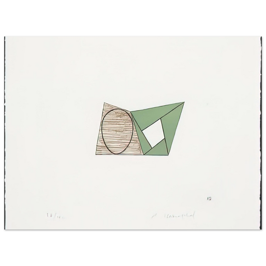 Pages 10 by Robert Mangold (1989) – art poster