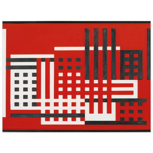 Factory by Josef Albers (1925) – art poster, view 2