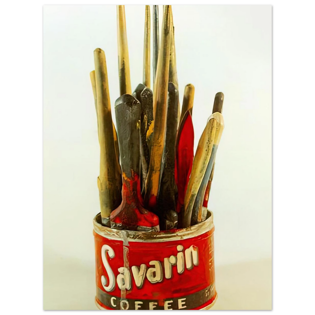 Painted Bronze by Jasper Johns – art poster, view 2