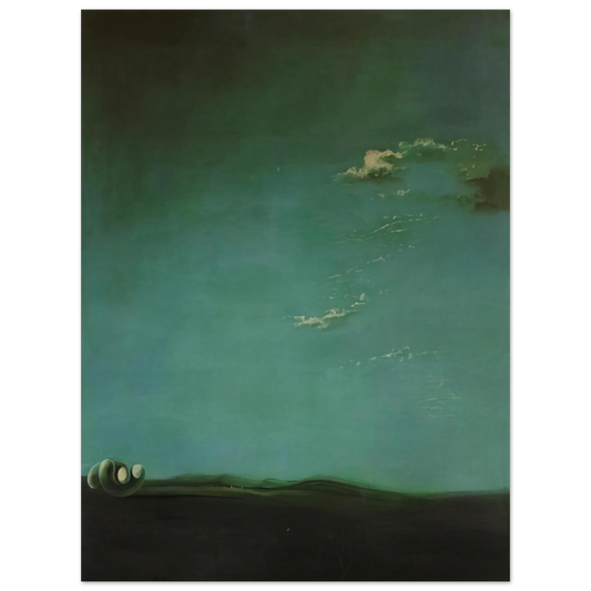 Hypnagogic Monument by Salvador Dali – art poster, view 2