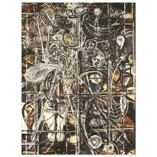 Figure by Richard Pousette-Dart – art poster