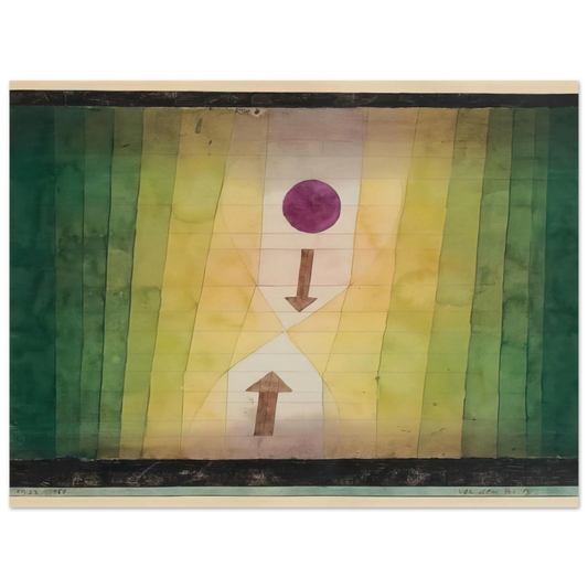 Before The Blitz by Paul Klee (1923) – art poster