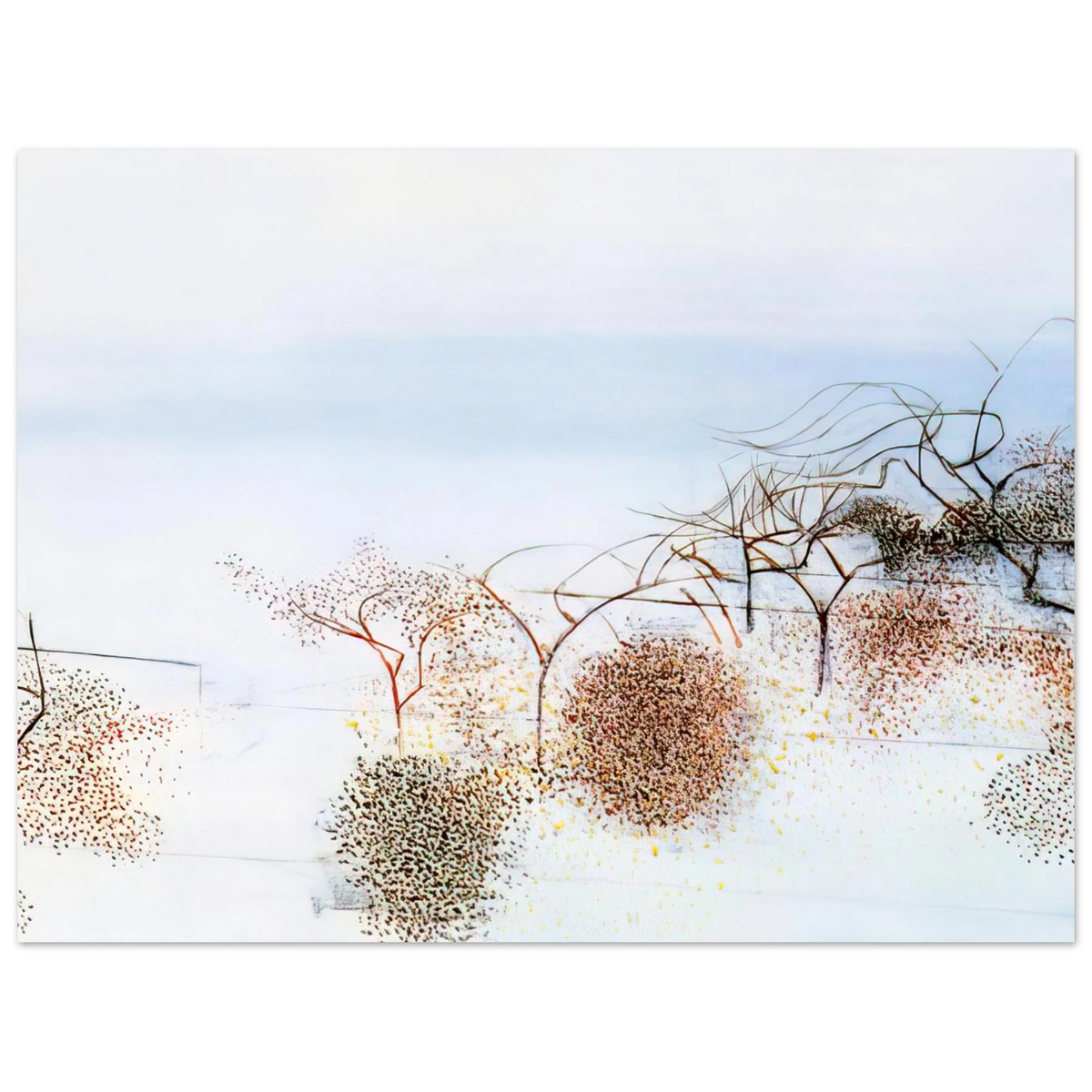 Hanging Gardens Of Hammersmith No 2 by Victor Pasmore (1949) – art poster, view 2