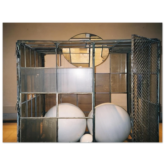 Cell 3 White Marble Spheres by Louise Bourgeois (1993) – art poster, view 2