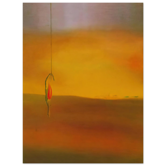 Fried Egg On The Plate Without The Plate by Salvador Dali (1932) – art poster