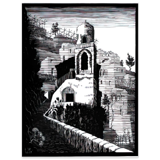 San Giovanni Ravello February by M.C. Escher (1932) – art poster