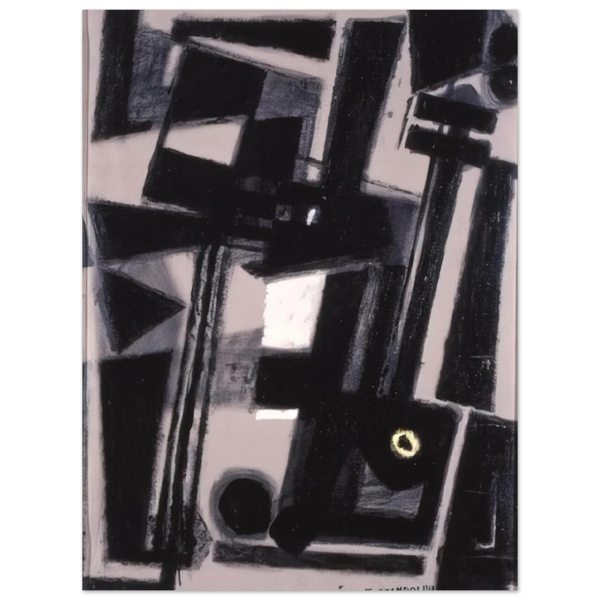 Composition by Enrico Prampolini – art poster
