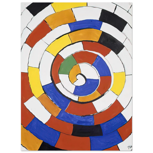 Spiral by Alexander Calder (1970) – art poster, view 2