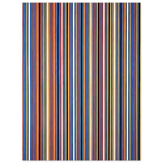 Ra 2 by Bridget Riley (1981) – art poster, view 2