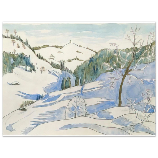 Morgenschatten by Gabriele Munter (1924) – art poster, view 2