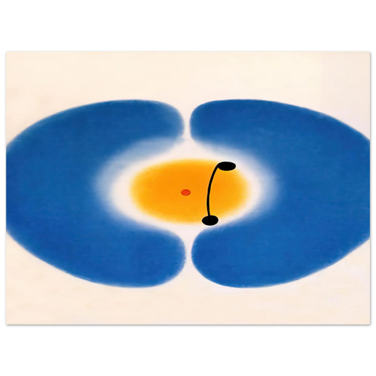 Blue Mandala by Victor Pasmore (1978) – art poster, view 2
