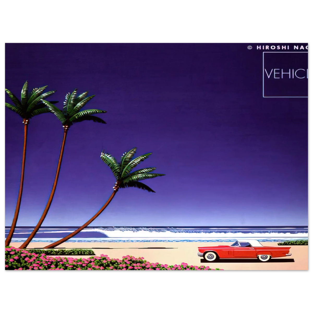 Vintage Car No. 5 by Hiroshi Nagai – art poster, view 2