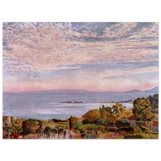 The Bay Of St Clair by Theo van Rysselberghe (1923) – art poster
