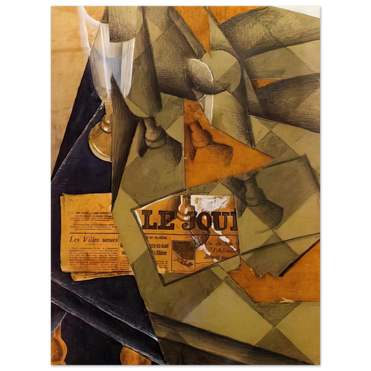 Still Life by Juan Gris (1914) – art poster