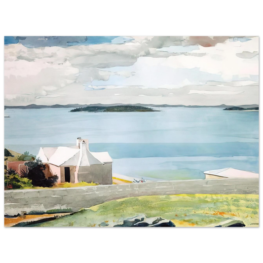 Inland Water Bermuda by Winslow Homer – art poster