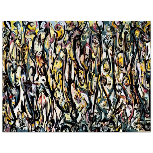 Mural 1 by Jackson Pollock (1943) – art poster
