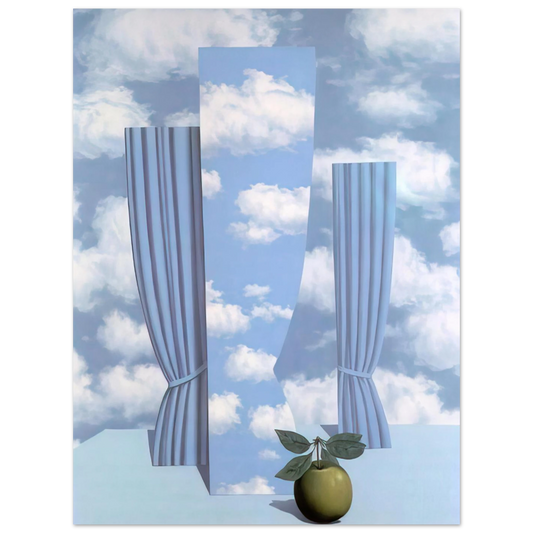 Beautiful World by René Magritte (1962) – art poster