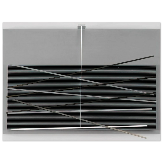 Vibrations Métalliques by Jesus Rafael Soto (1969) – art poster, view 2