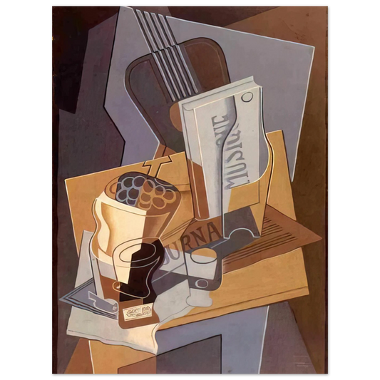 The Book Of Music by Juan Gris (1922) – art poster