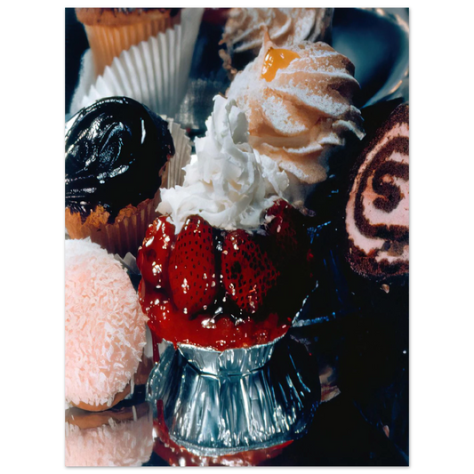 Strawberry Tart Supreme by Audrey Flack (1974) – art poster