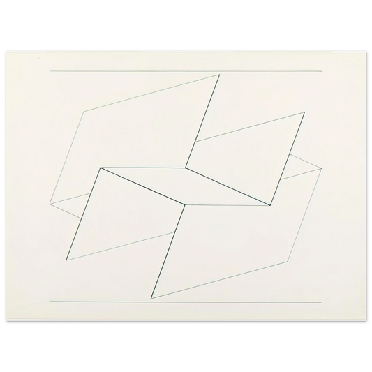 Structural Constellation Vi by Josef Albers (1960) – art poster, view 2